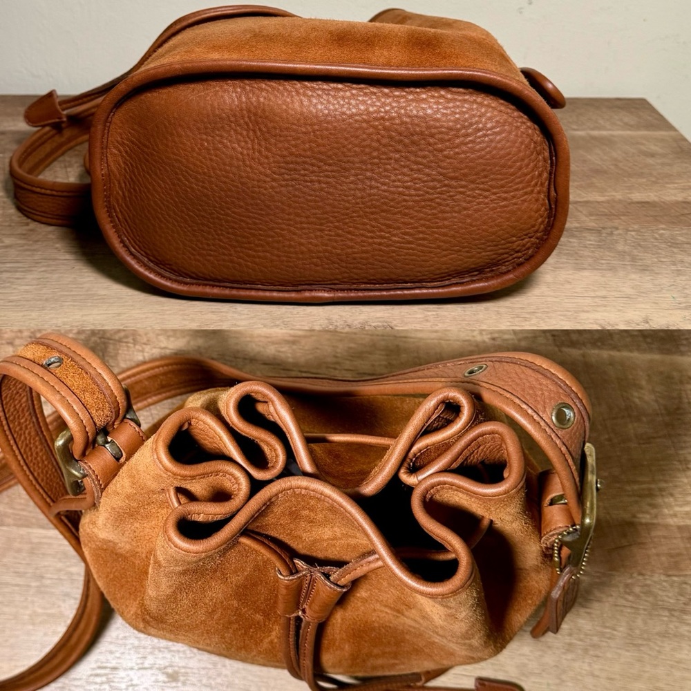 ❤️SOLD❤️Vintage Coach Russet Berkeley Drawstring 9012 - Picture 6 of 10
